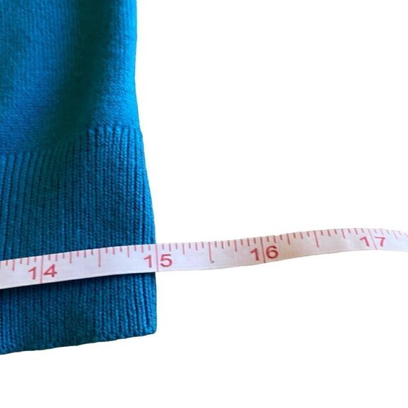 EUC Blue Jacob Cap Sleeve Cardigan - Picture 2 of 6